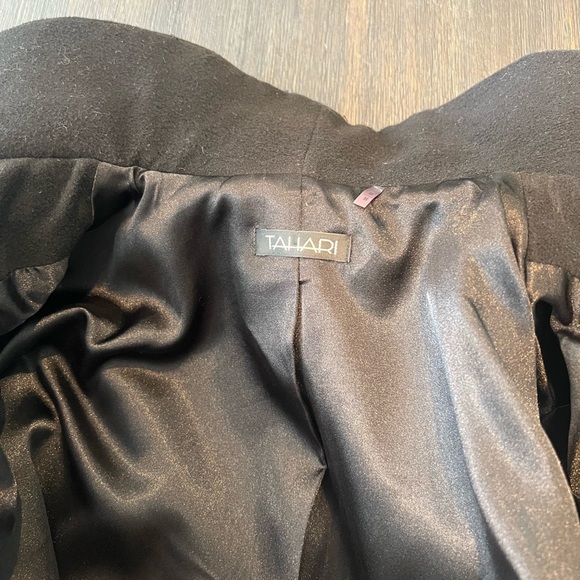 Tahari Black Satin-Lined Jacket - Picture 7 of 16